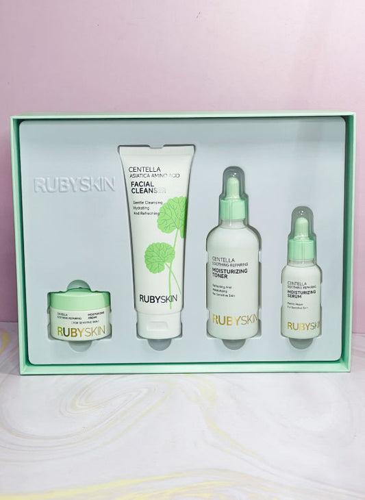 Kit Ruby Skin de centella asiática x 4 productos
