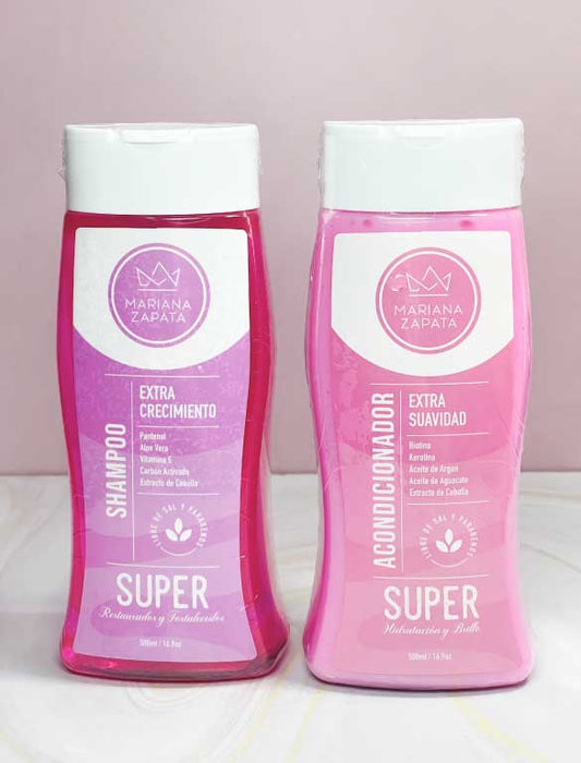 Kit Shampoo + Acondicionador Mariana Zapata