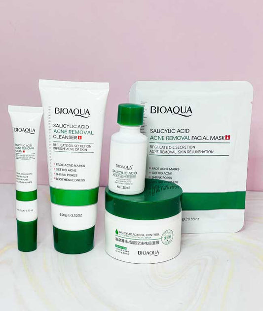 Kit de ácido salicílico (5 PRODUCTOS) Bioaqua