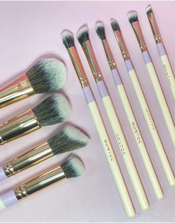 Kit de brochas Fluffy Montoc