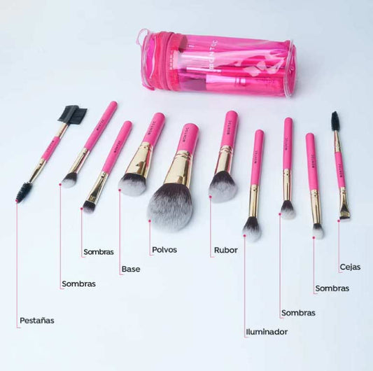 Kit de brochas viajero Montoc