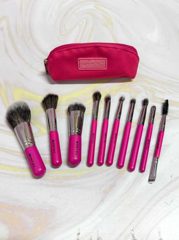 Kit de brochas viajero morato uma Ref 664 Montoc