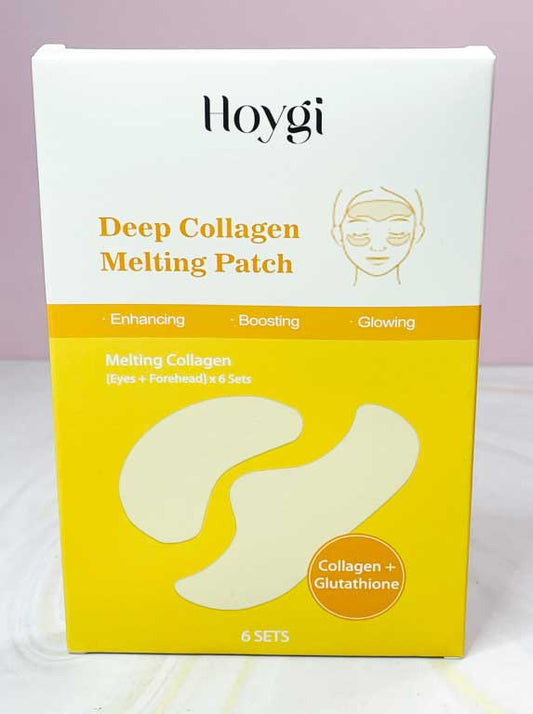 Kit de parches de colágeno para frente y ojeras x6