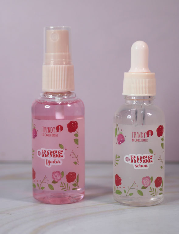 Kit serum y fijador Rose Trendy