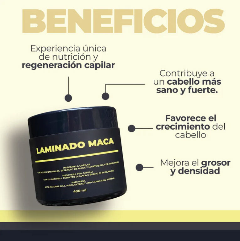 Mascarilla capilar MACA LZ