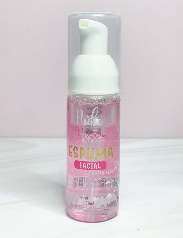 MINI Espuma desmaquillante Nube Rosa