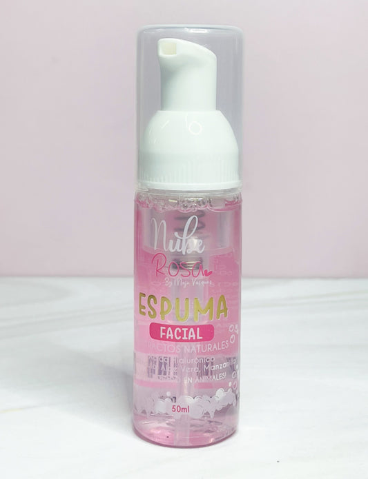 MINI Espuma desmaquillante Nube Rosa