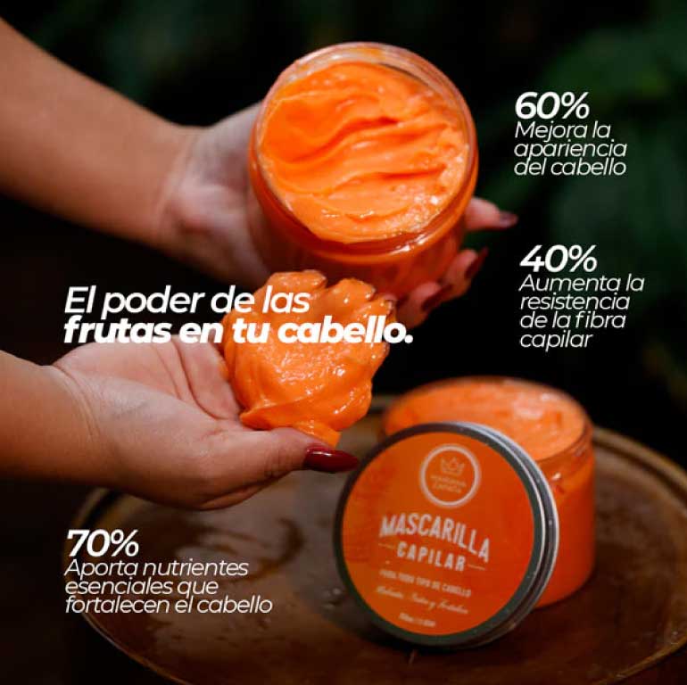 Mascarilla capilar nutritiva Mariana Zapata