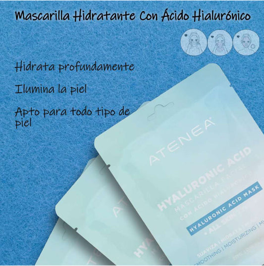 Mascarilla de ácido hialurónico Atenea