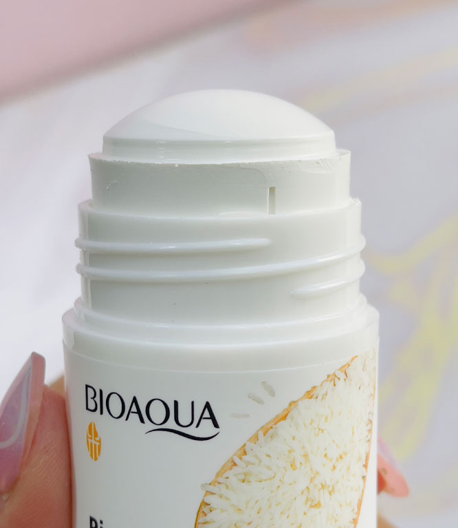Mascarilla en barra aclarante de arroz Bioaqua