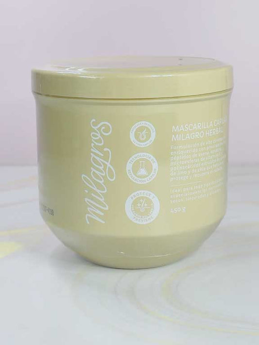 Mascarilla milagro herbal milagros