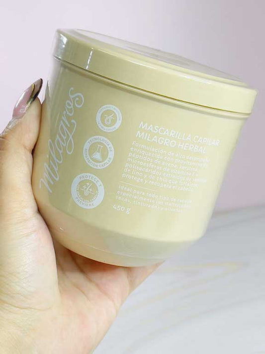 Mascarilla milagro herbal milagros