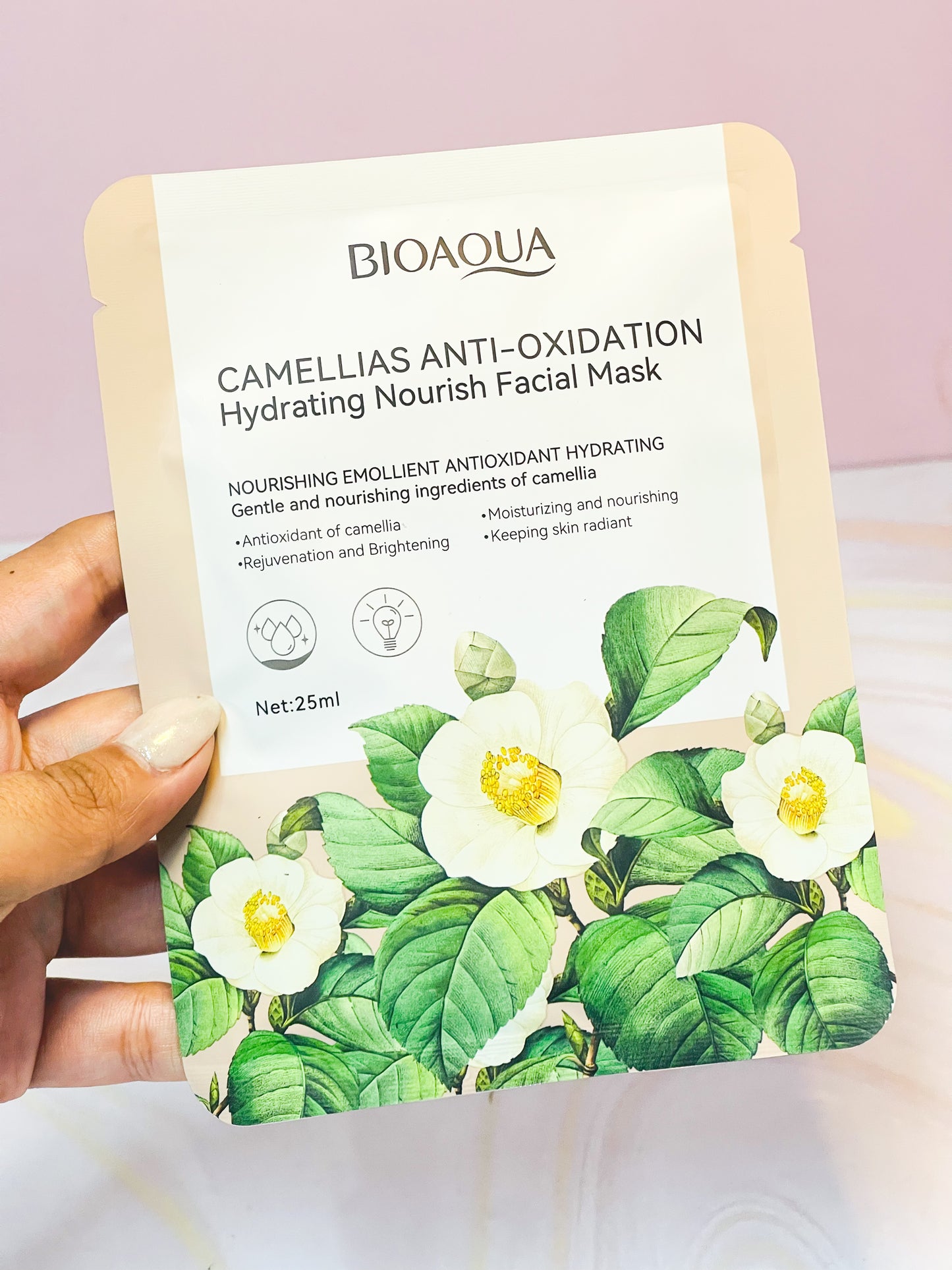Mascarilla en velo Bioaqua