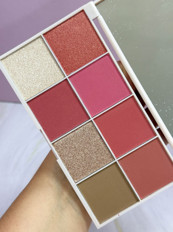 Paleta de bronceador, rubor e iluminador Light Set Montoc