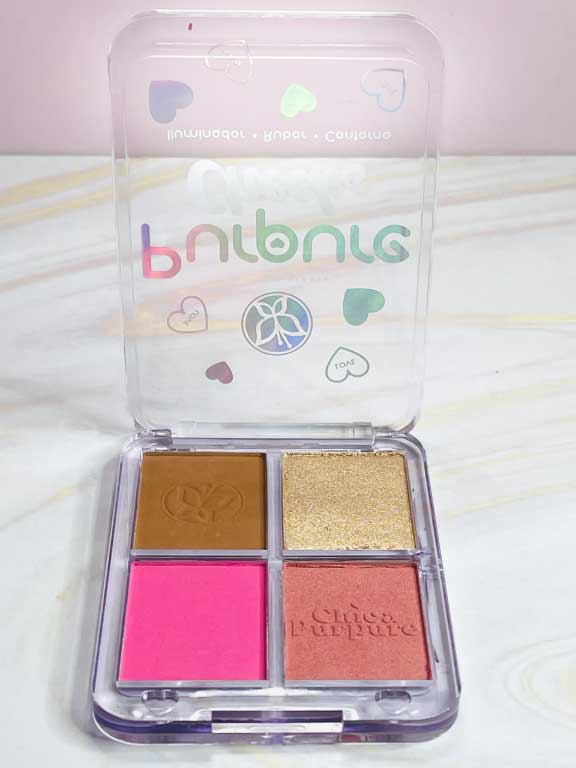Paleta x4 Purpure Cheeks
