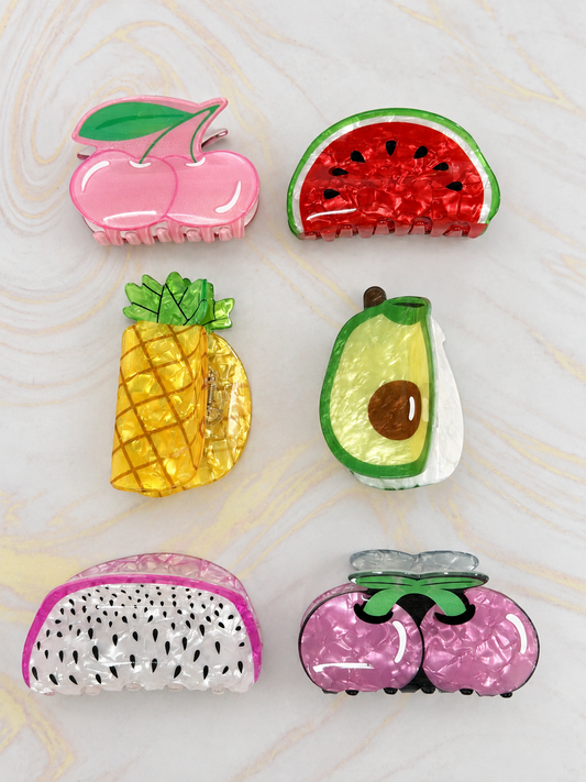 Paquete de Pinzas Frutas GRANDE x DOCENA REF OH-26-145