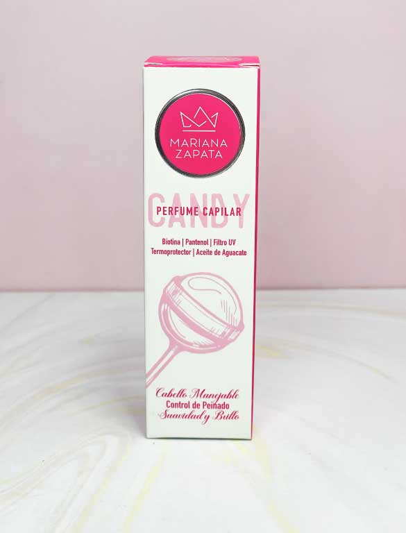 Perfume capilar de Candy Mariana Zapata