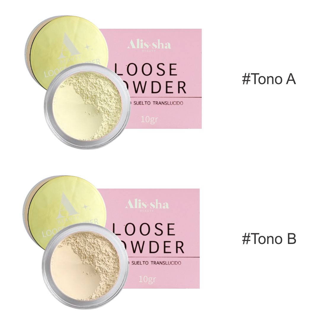 Polvo suelto Alissha Beauty