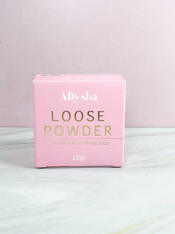 Polvo suelto ROSADO Alissha