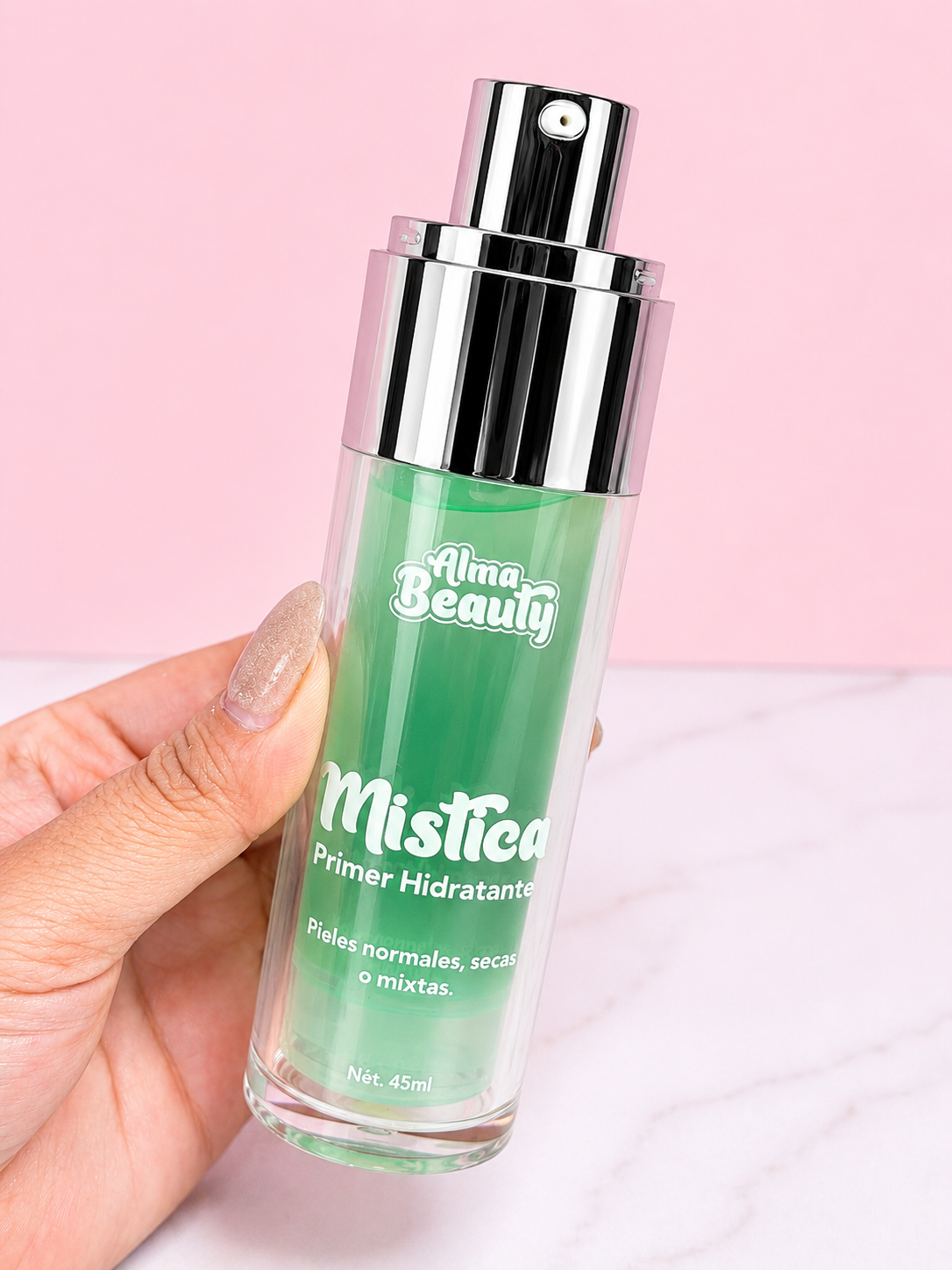 Primer mística VERDE para pieles Mixtas Alma Beauty