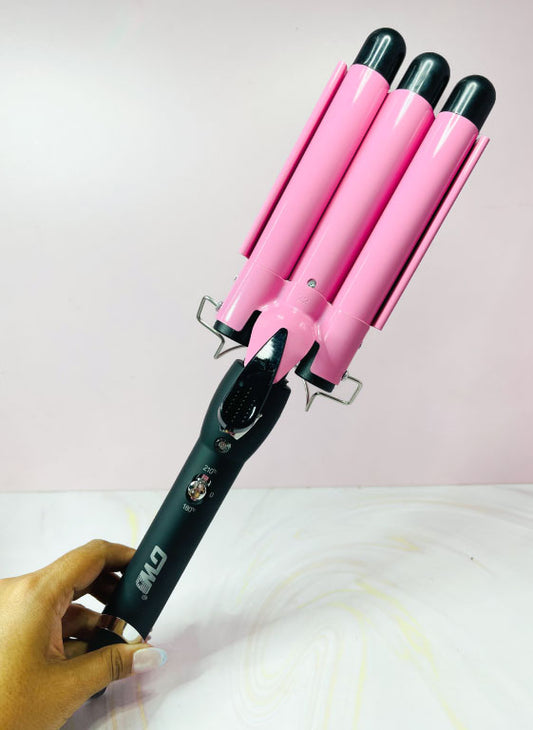 Rizadora 3 tubos ondas de sirena GW-12