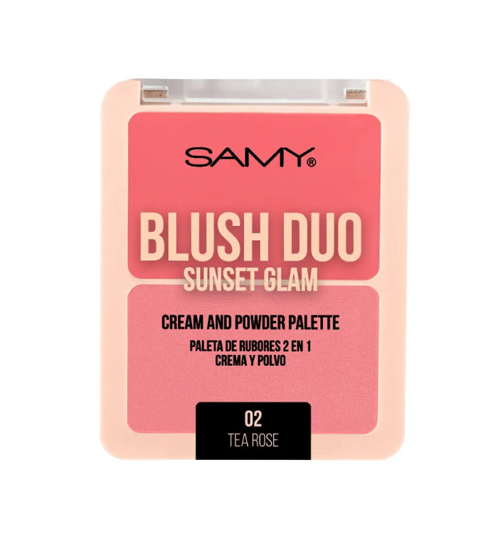 Rubor 2 en 1 Sunset Glam Samy