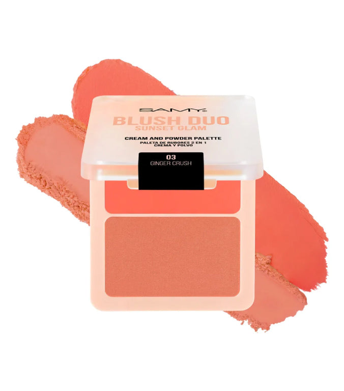 Rubor 2 en 1 Sunset Glam Samy
