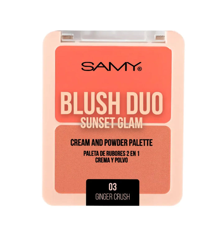 Rubor 2 en 1 Sunset Glam Samy