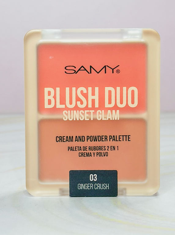 Rubor 2 en 1 Sunset Glam Samy