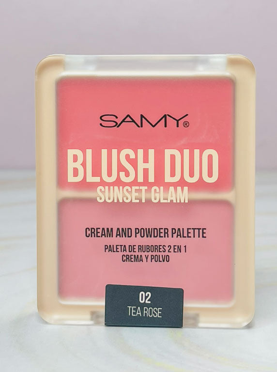 Rubor 2 en 1 Sunset Glam Samy