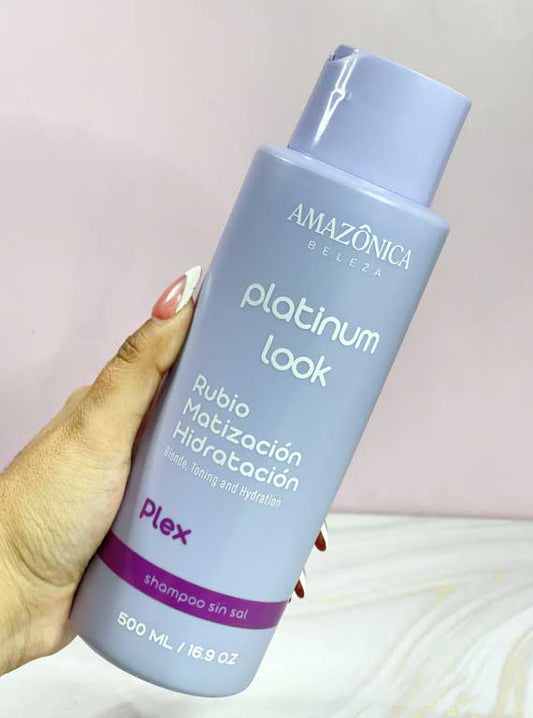 Shampoo platinum look Amazonica