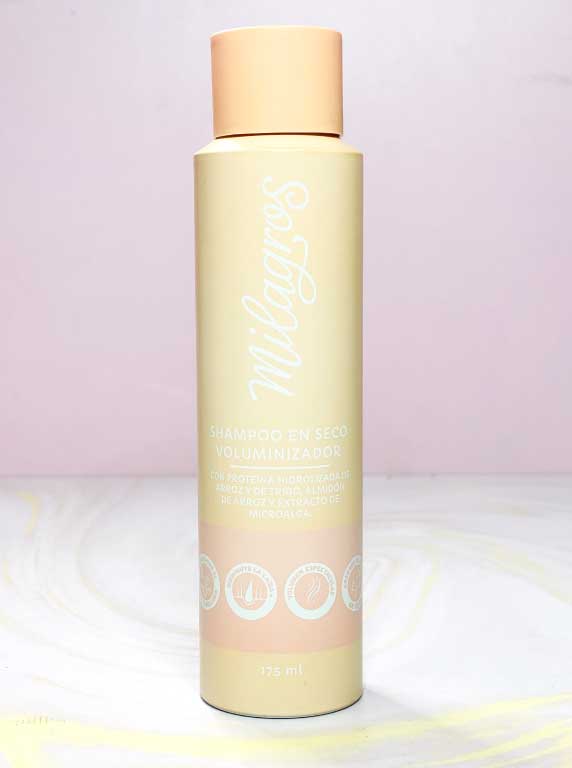 Shampoo seco voluminizador milagros