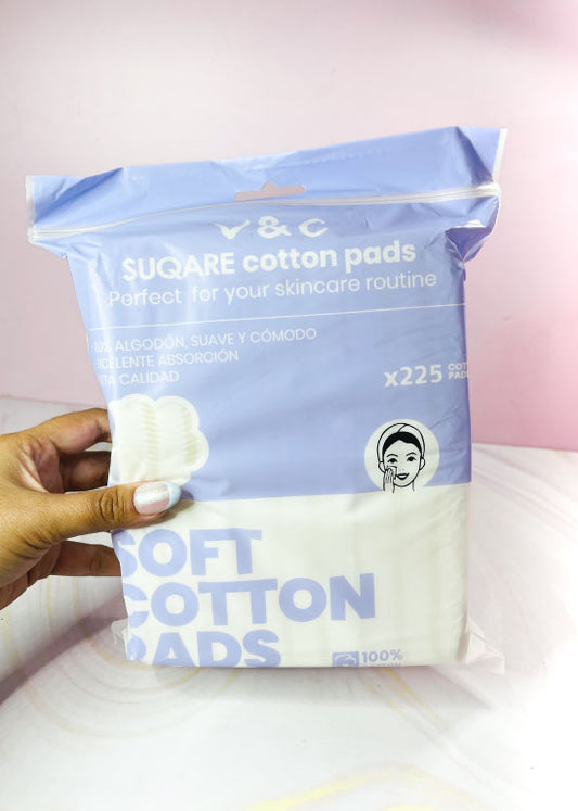 Soft Cotton Pads x 225 unidades