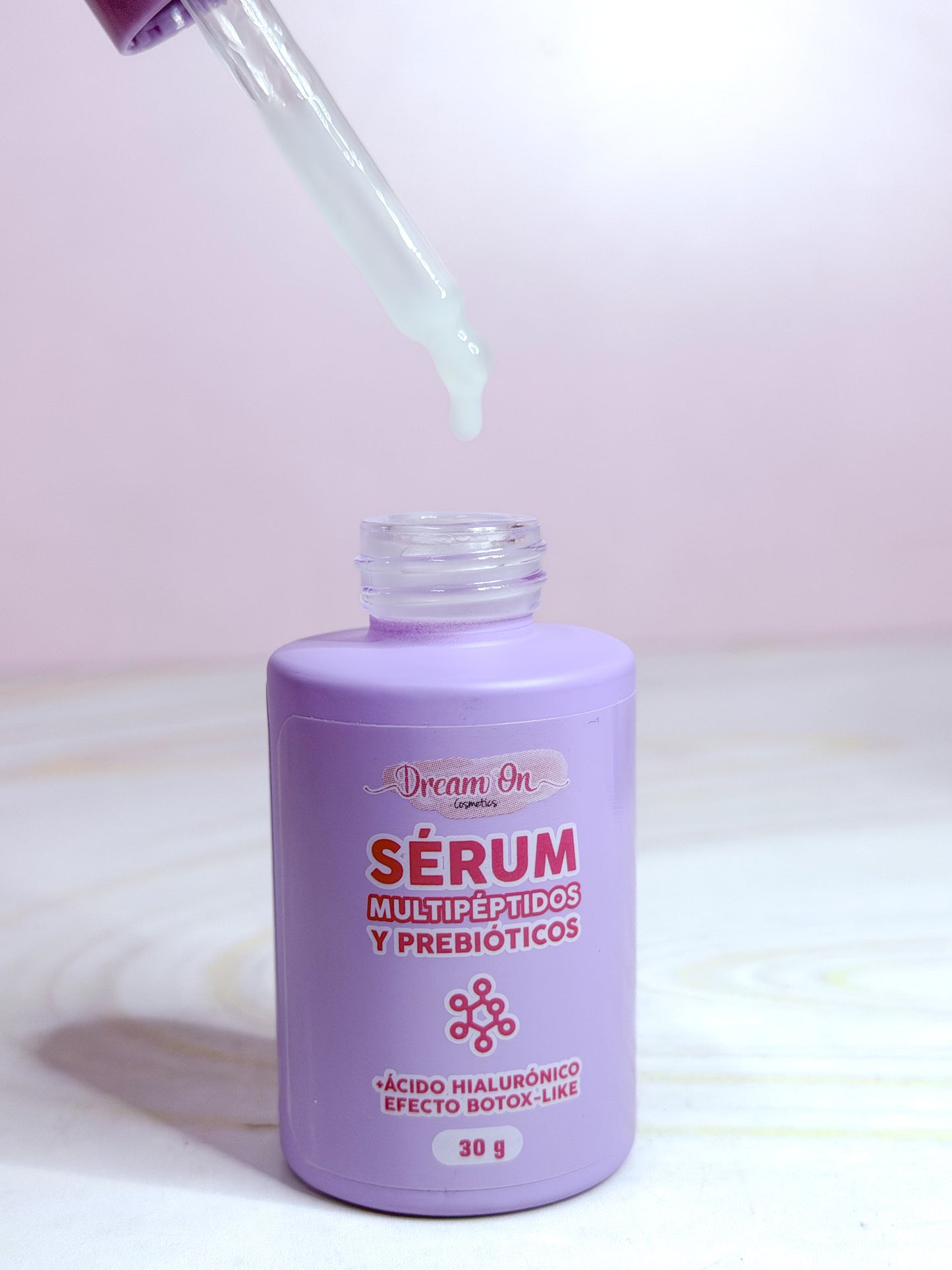 Suero multipéptidos y prebióticos Dream On Cosmetics