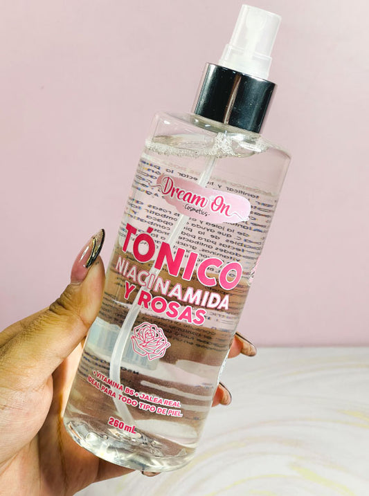 Tónico niacinamida y rosas GRANDE 260 ml Dream On Cosmetics