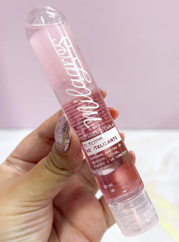 Ampolleta ROSADA elixir revitalizante milagros