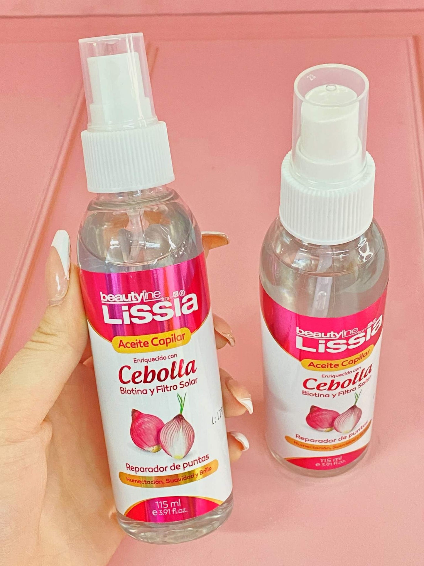 Aceite de cebolla y biotina 115 ml Lissia