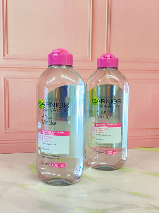 Agua micelar ROSADA Garnier 400 ml