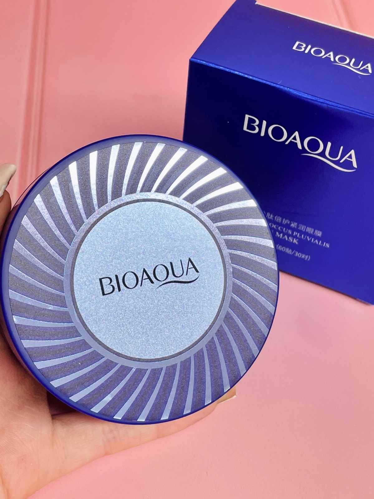 Colágeno de ojeras azul en cajita Bioaqua