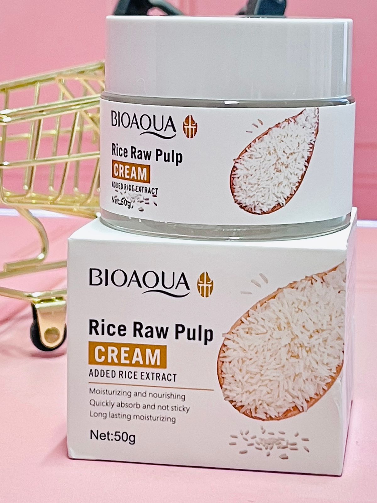 Crema de arroz Bioaqua