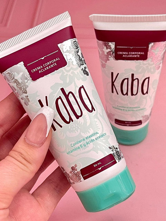 Crema corporal aclarante Kaba