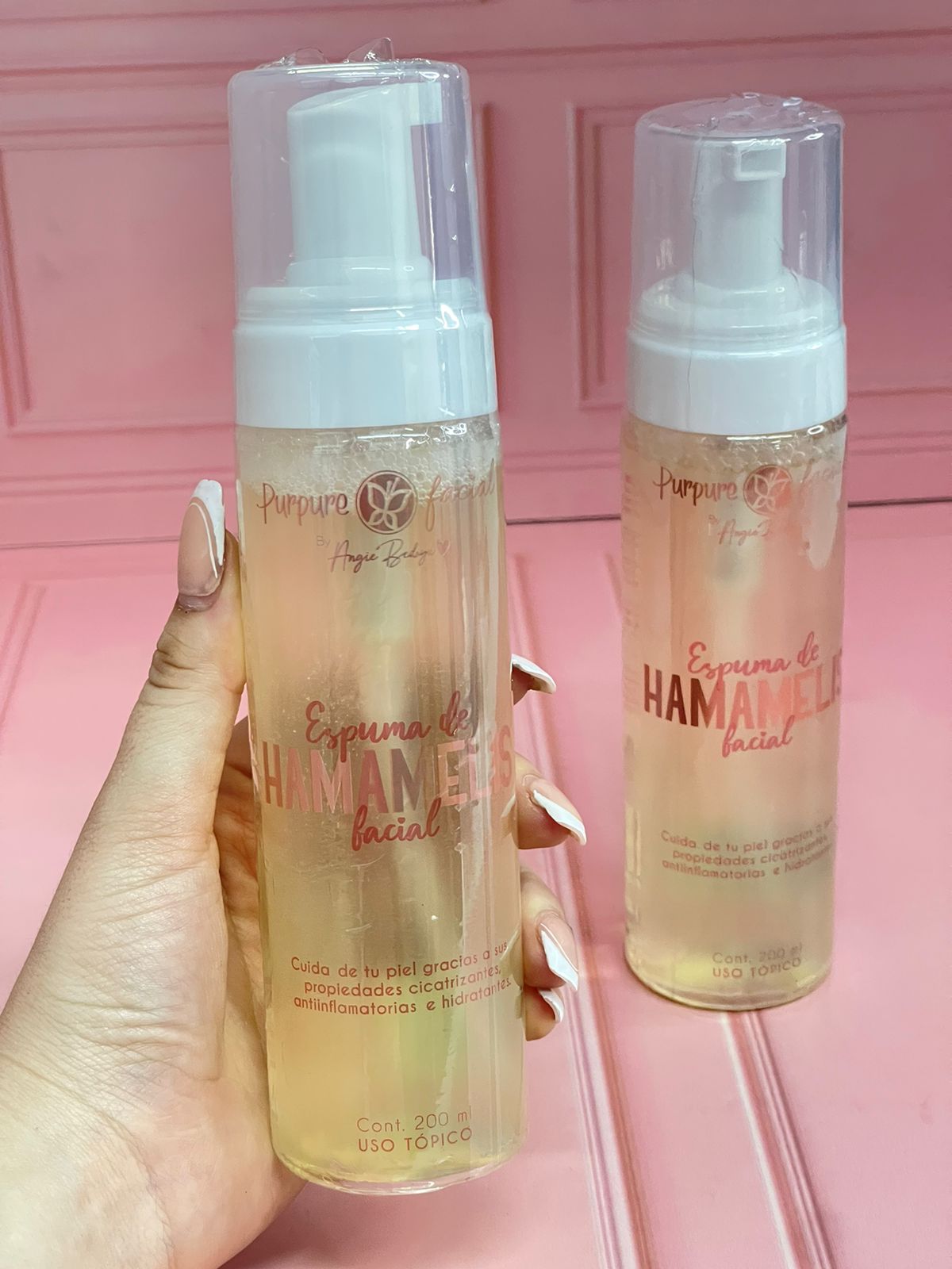 Espuma facial Hamamelis Purpure