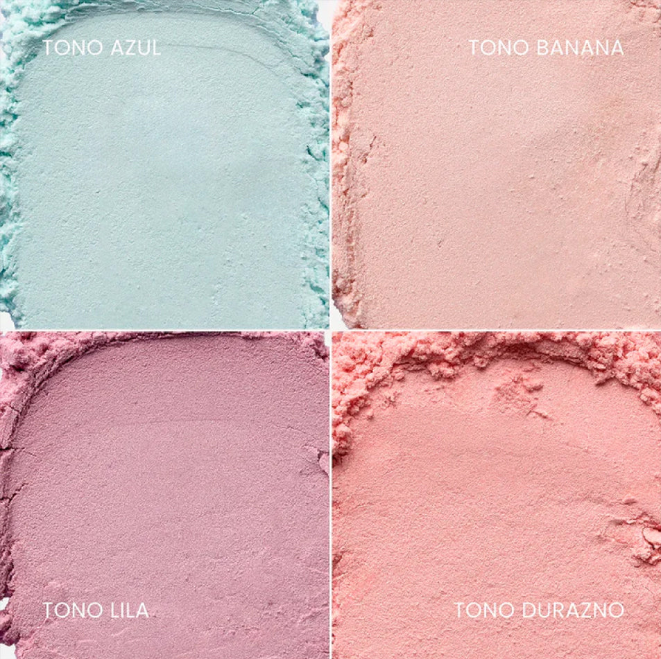 Polvo suelto 4 tonos Pantera Rosa Melu By Ruby Rose