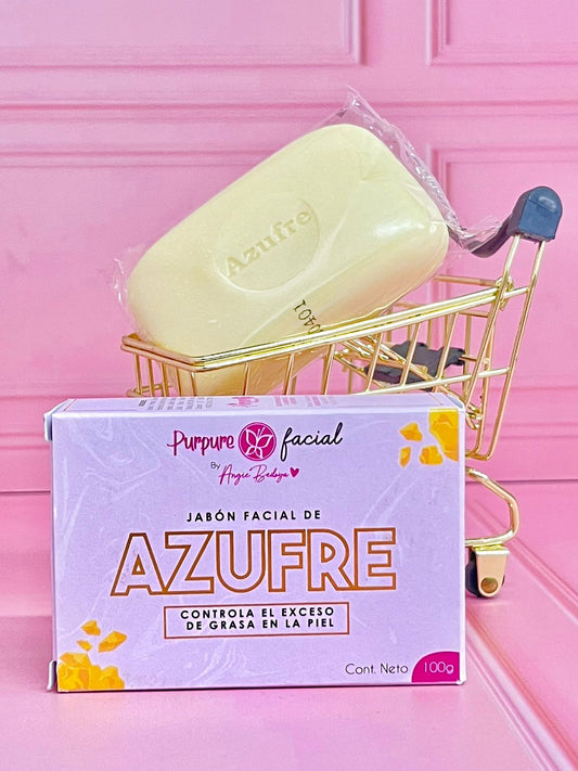 Jabón  facial de azufre Purpure