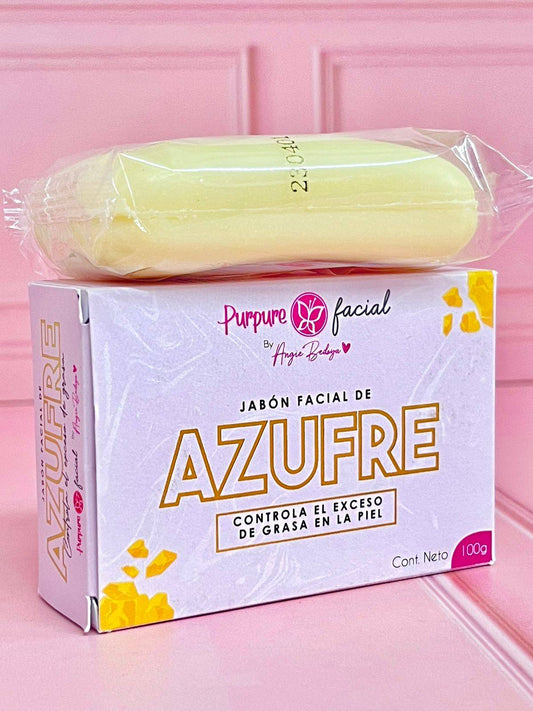 Jabón  facial de azufre Purpure