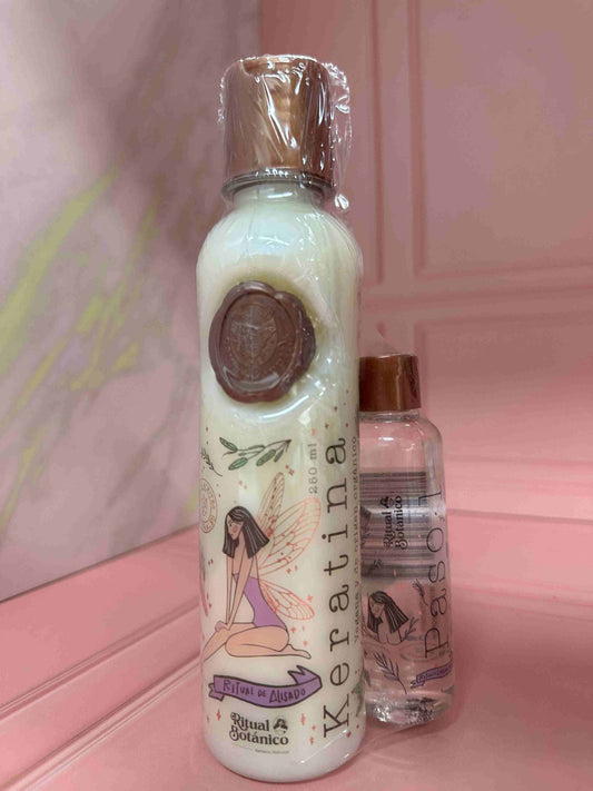 Keratina ritual botánico 250 ml NUEVO MÉTODO FLEXIBLE