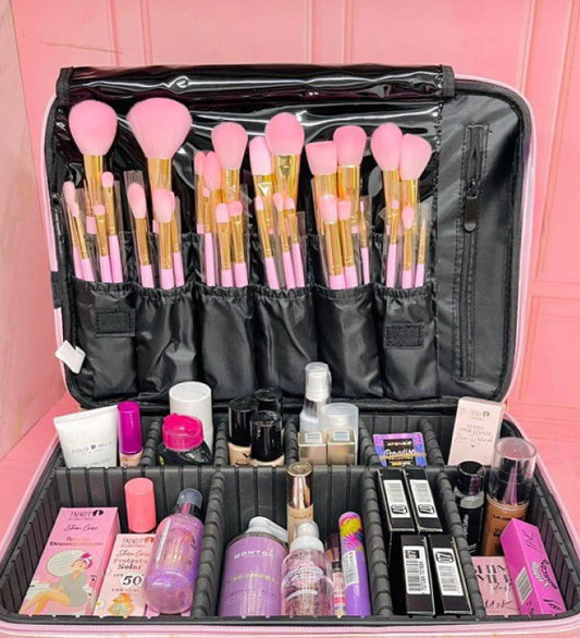 Maleta doble cierre mármol