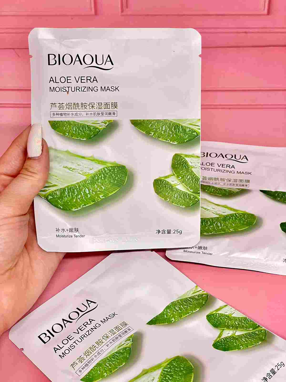 Mascarilla en velo Bioaqua