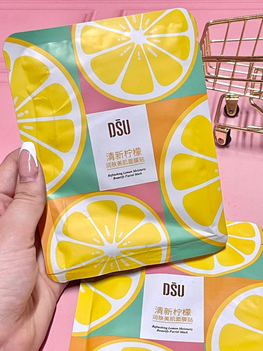 Mascarilla de frutas en velo