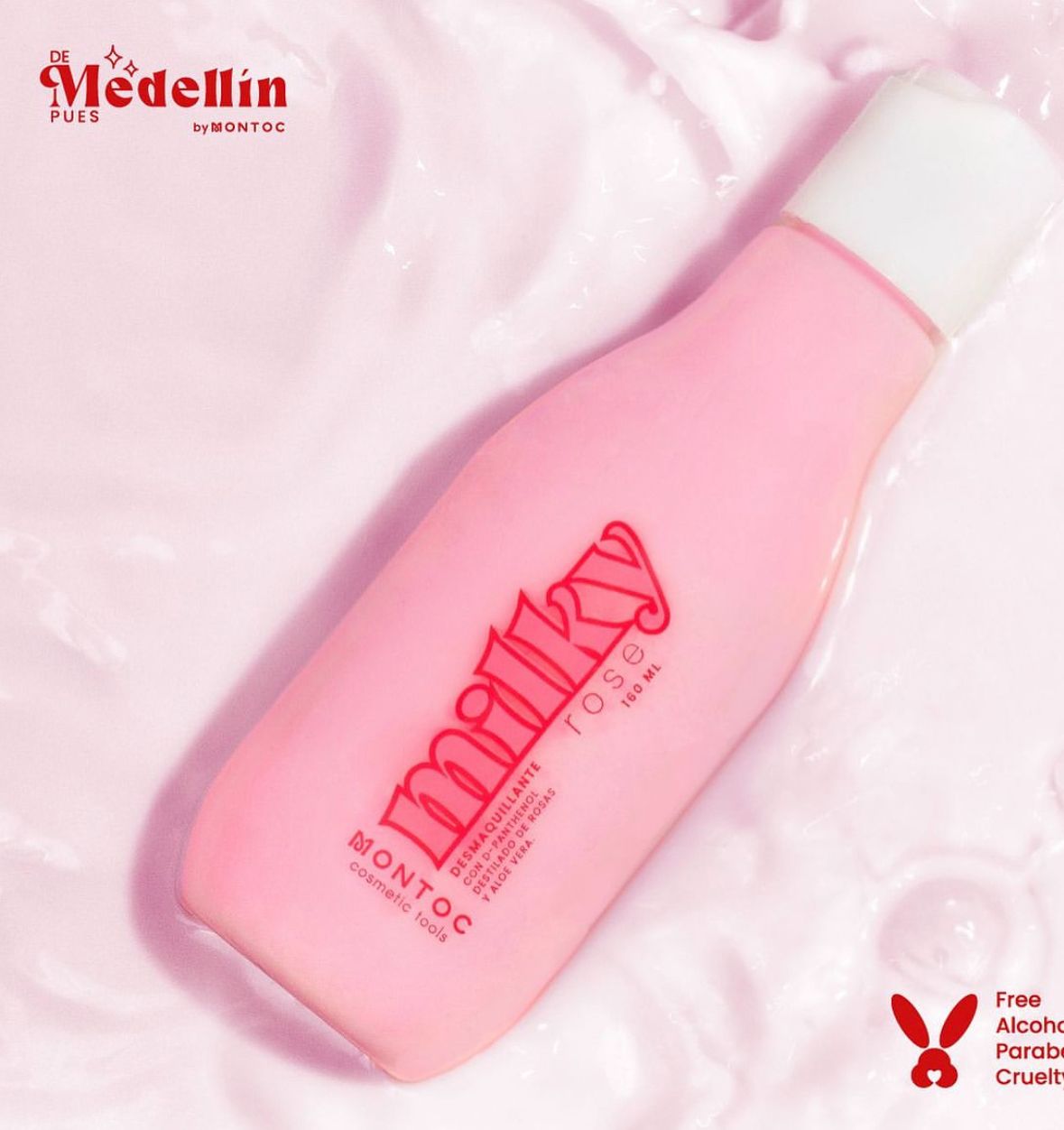 Desmaquillante Bifásico Milky Rose Montoc